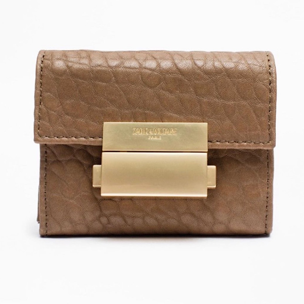 Zadig & Voltaire Compact Square Bubble Wallet